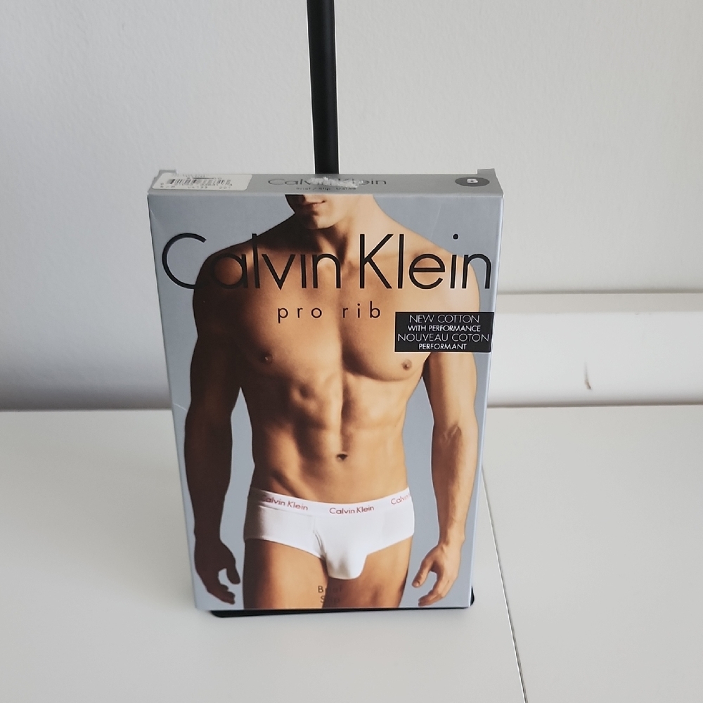 Calvin Klein Pro Rib Black Briefs - Picture 4 of 6